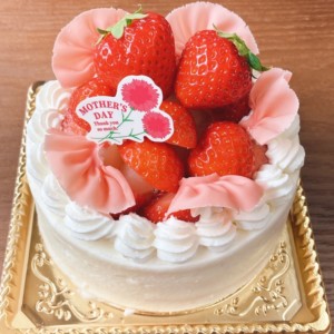 【母の日デコレーションケーキ】